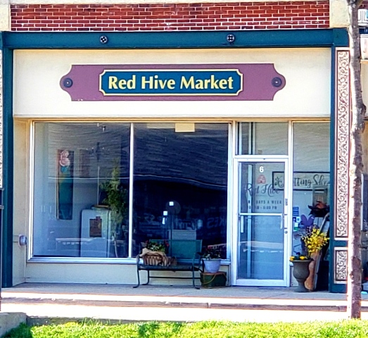 Red Hive Market in downtown Batavia