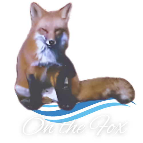 On the Fox logo